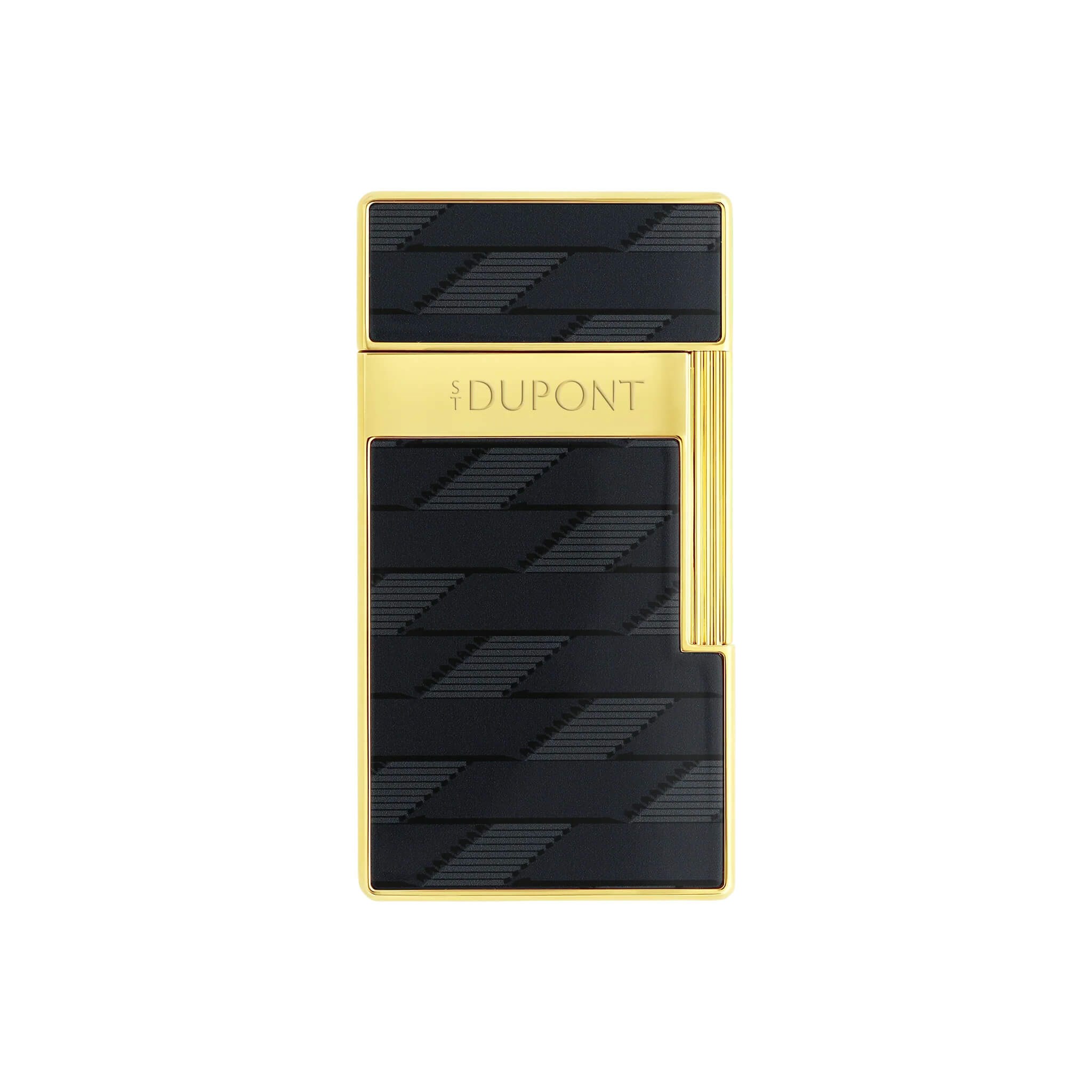 ST Dupont Biggy Monogram Black 25079 Çakmak 025079