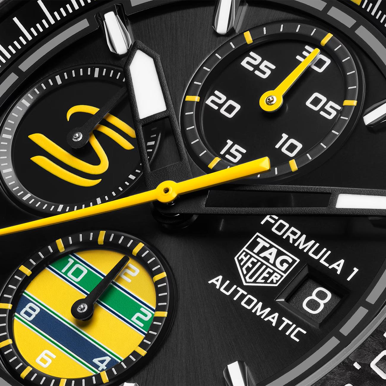 TAG Heuer Formula 1 Chronograph X Senna CBZ2081.FT8092 Erkek Kol Saati
