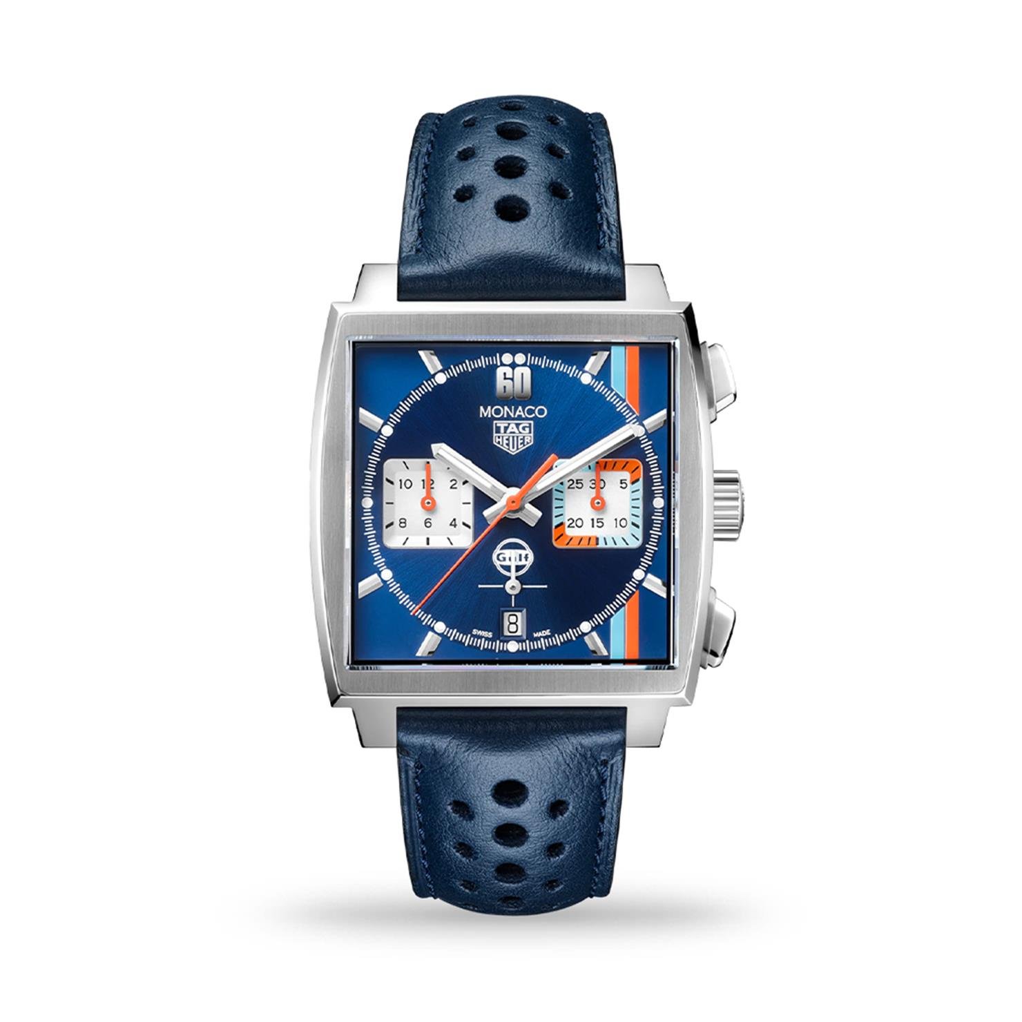 TAG Heuer Monaca GULF Chronograph CBL2115.FC6494 Erkek Kol Saati