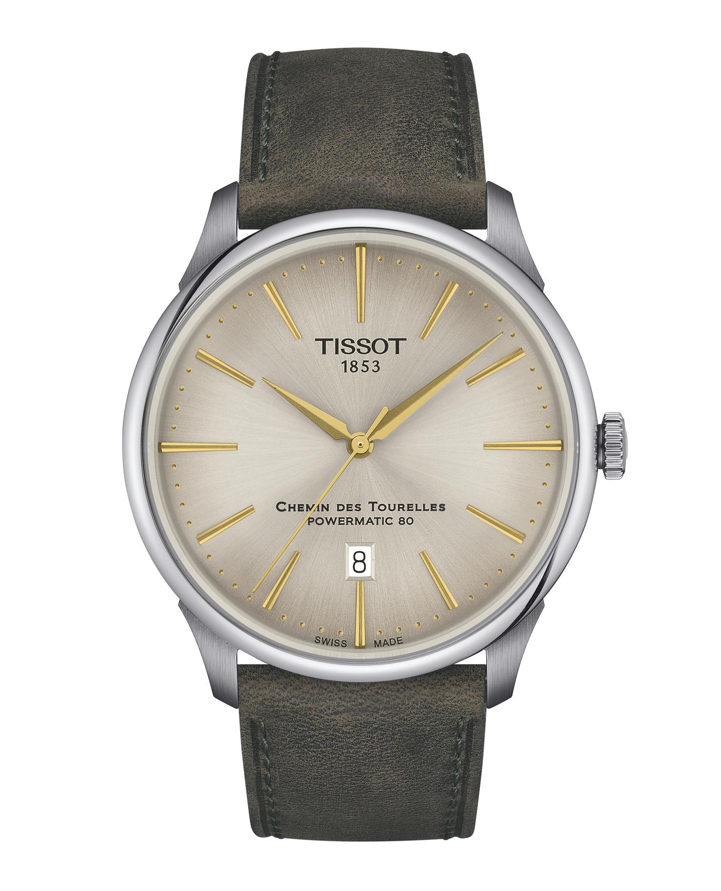 Tissot Chemin Des Tourelles Powermatic T1394071626100 Erkek Kol Saati