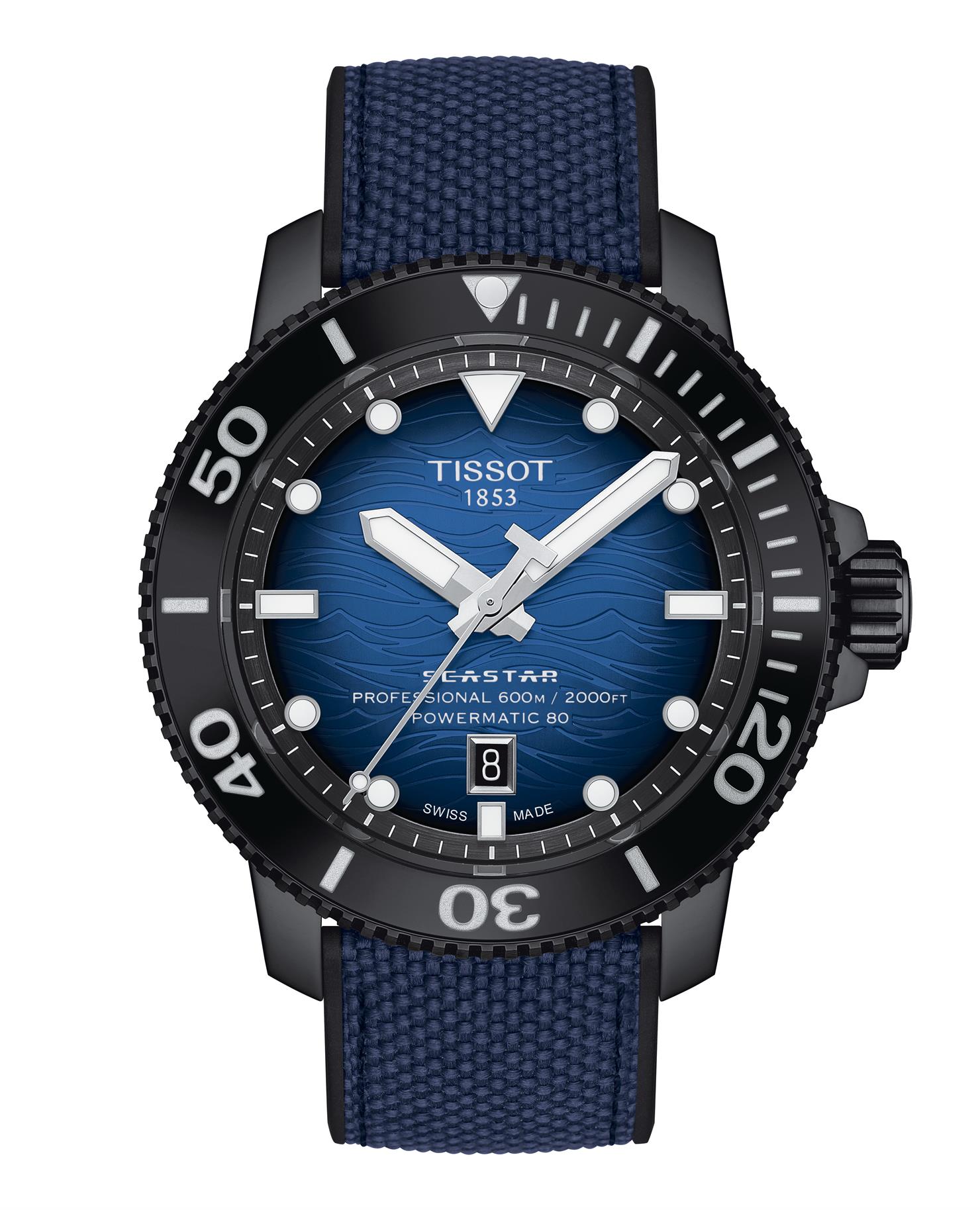 Tissot Seastar 2000 Powermatic 80 T1206073704100 Erkek Kol Saati
