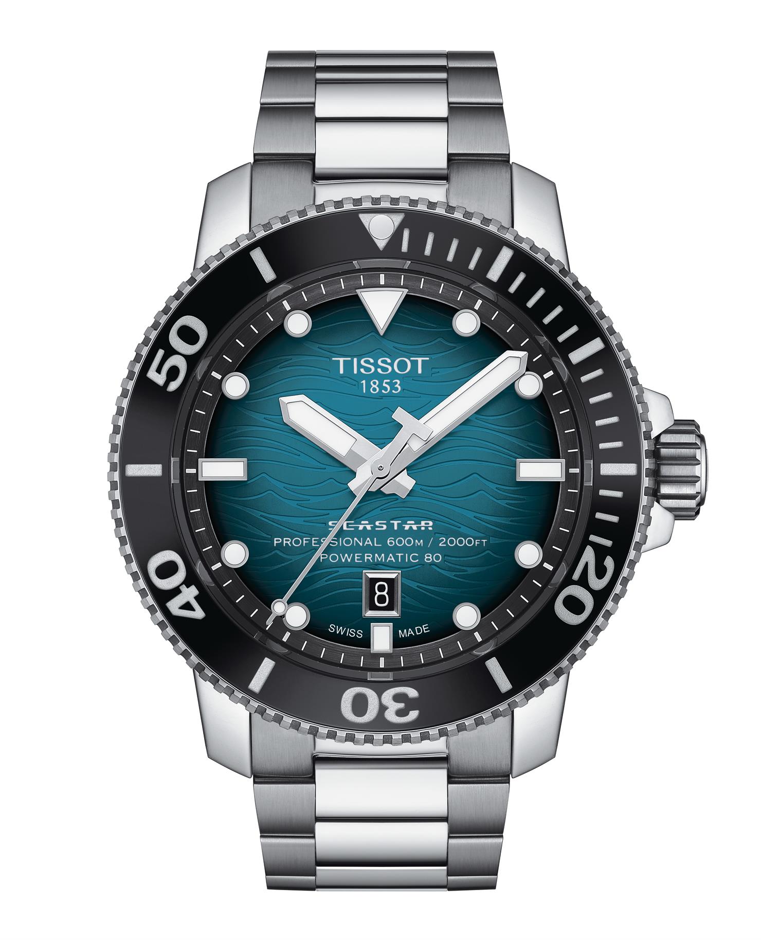 Tissot Seastar 2000 Powermatic 80 T1206071104100 Erkek Kol Saati