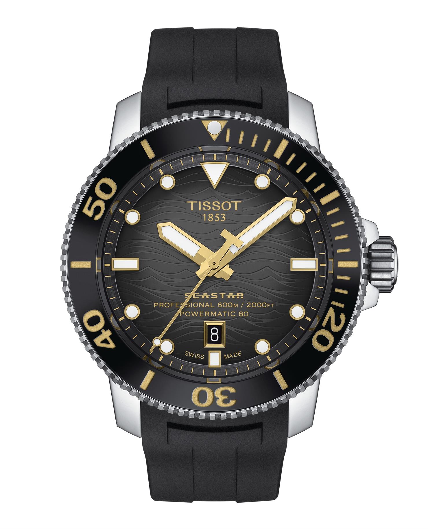 Tissot Seastar 2000 Powermatic 80 T1206071744101 Erkek Kol Saati