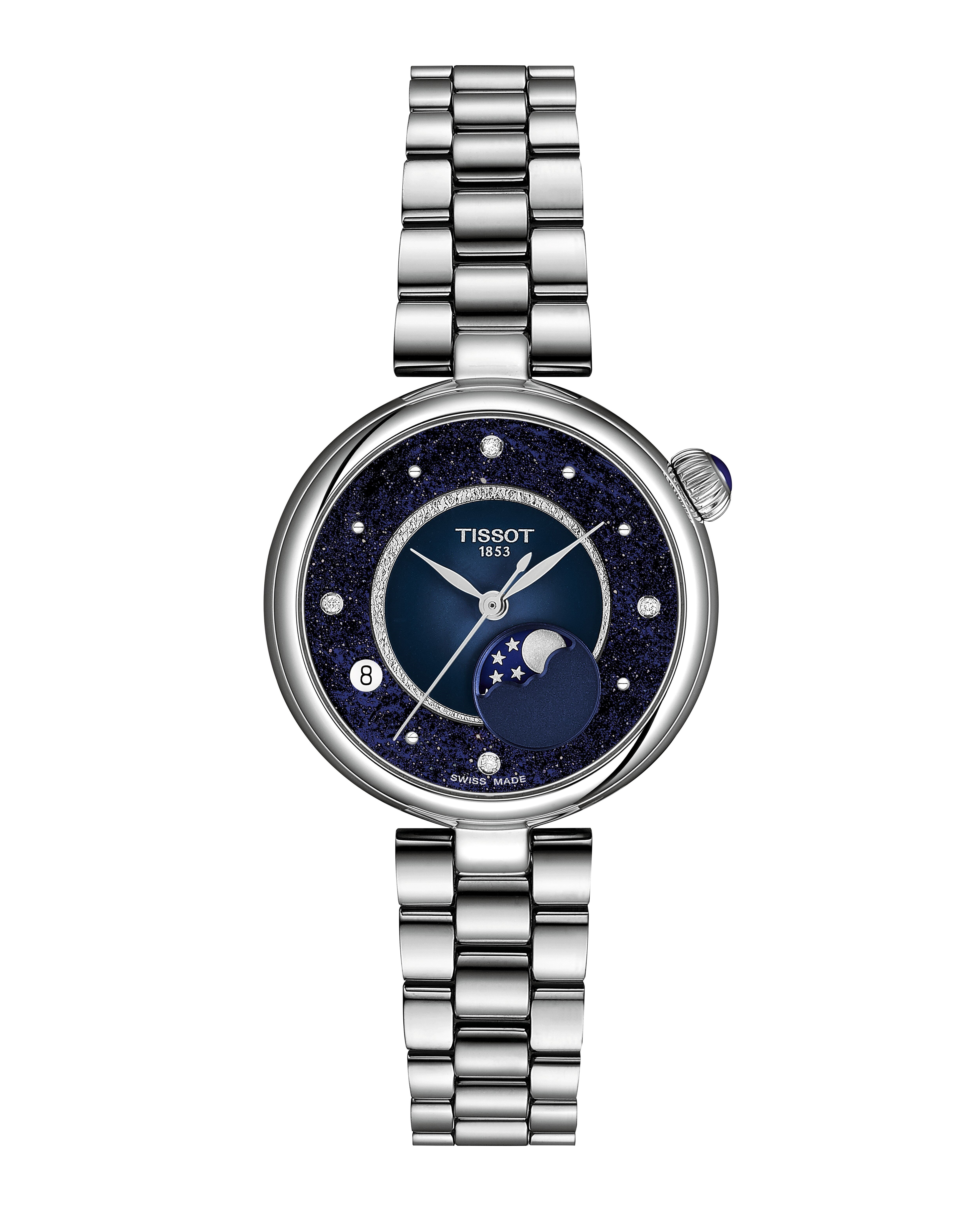 Tissot Desir Moonphase T1522231149600 Kadın Kol Saati T152.223.11.496.00