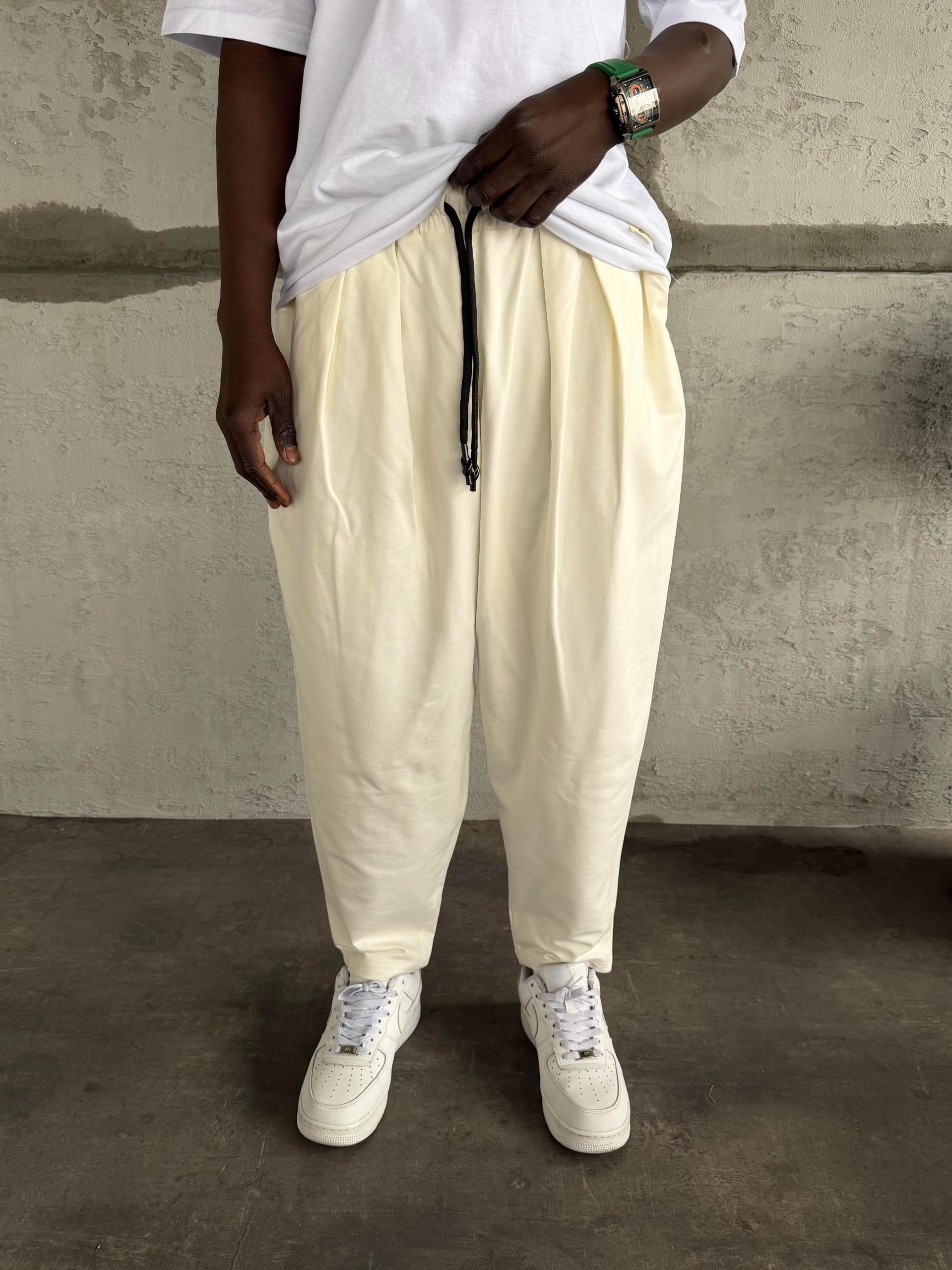 Beyaz Şalvar Eşofman