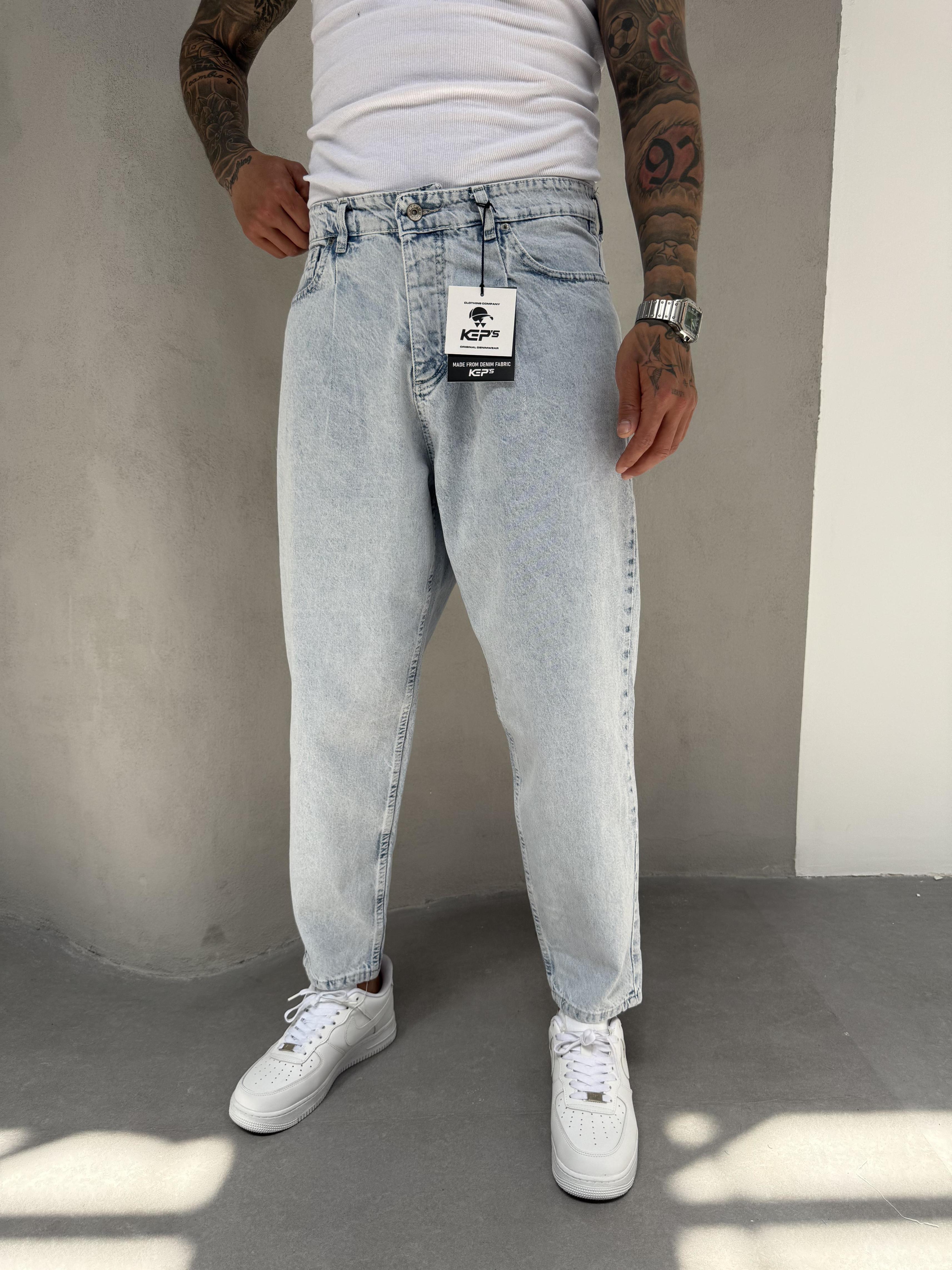 Kar Yıkama Ballon Fit Boyfriend Jean