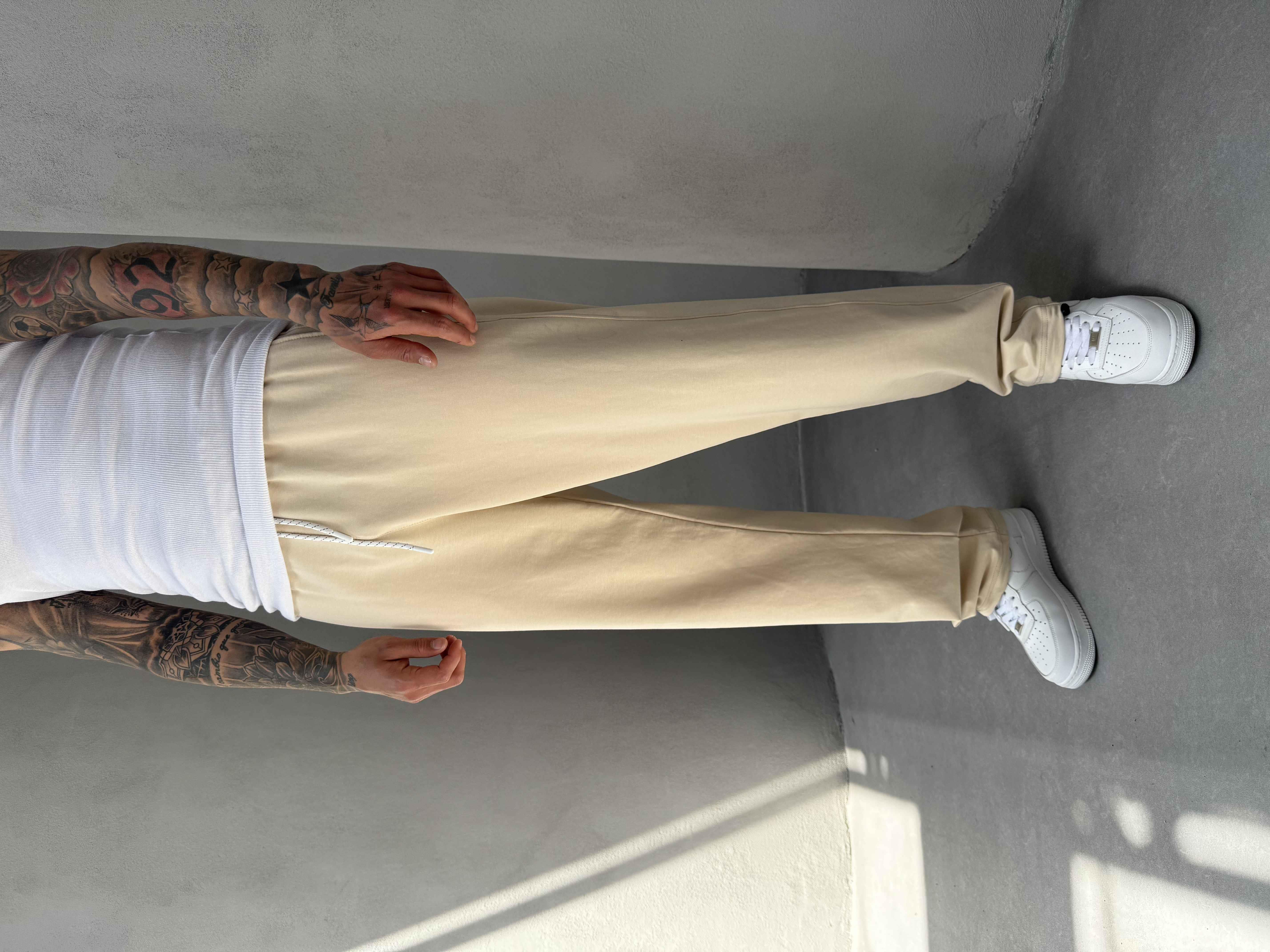 Krem Baggy Eşofman