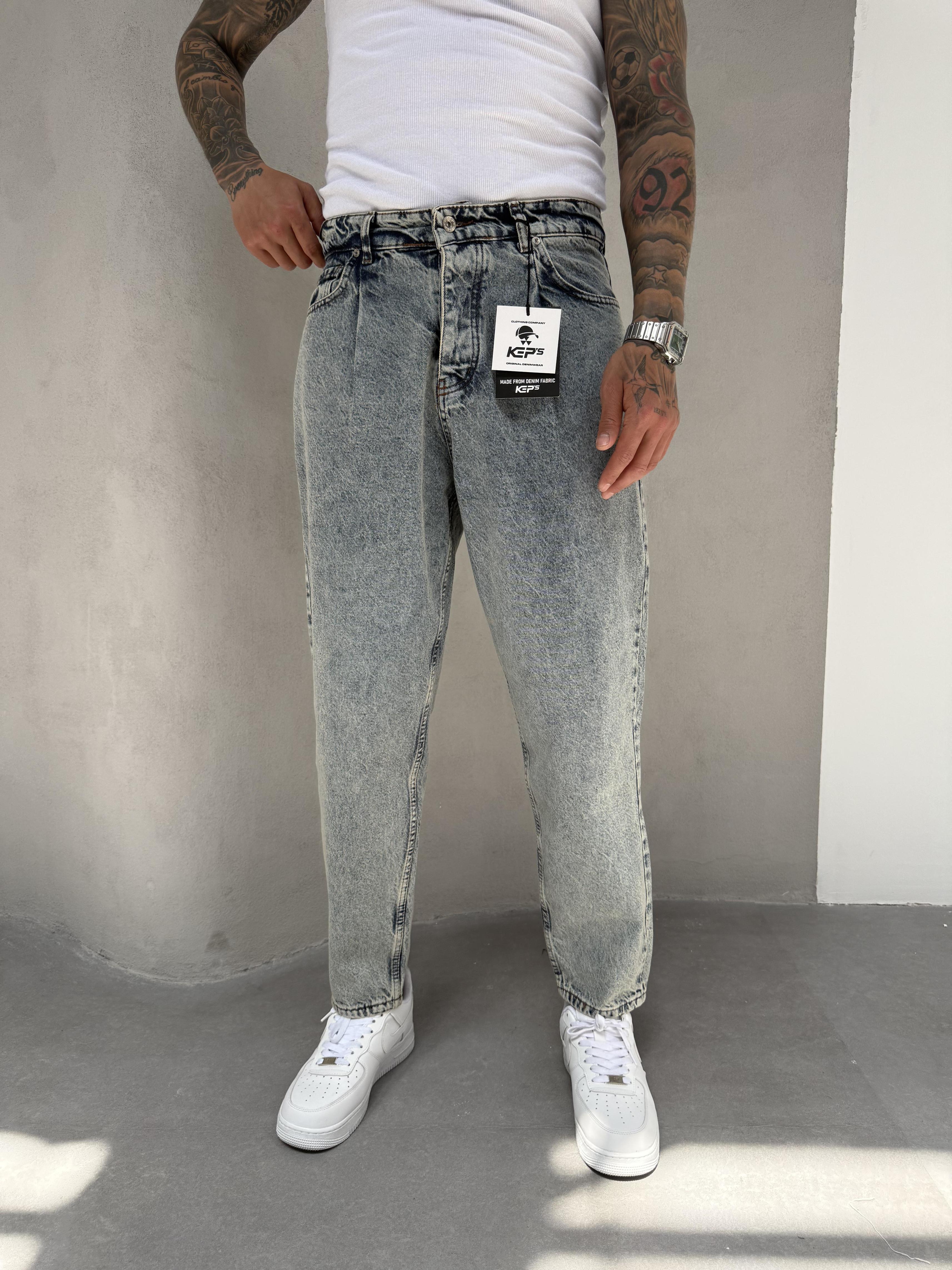 Yıkamalı Ballon Fit Boyfriend Jean