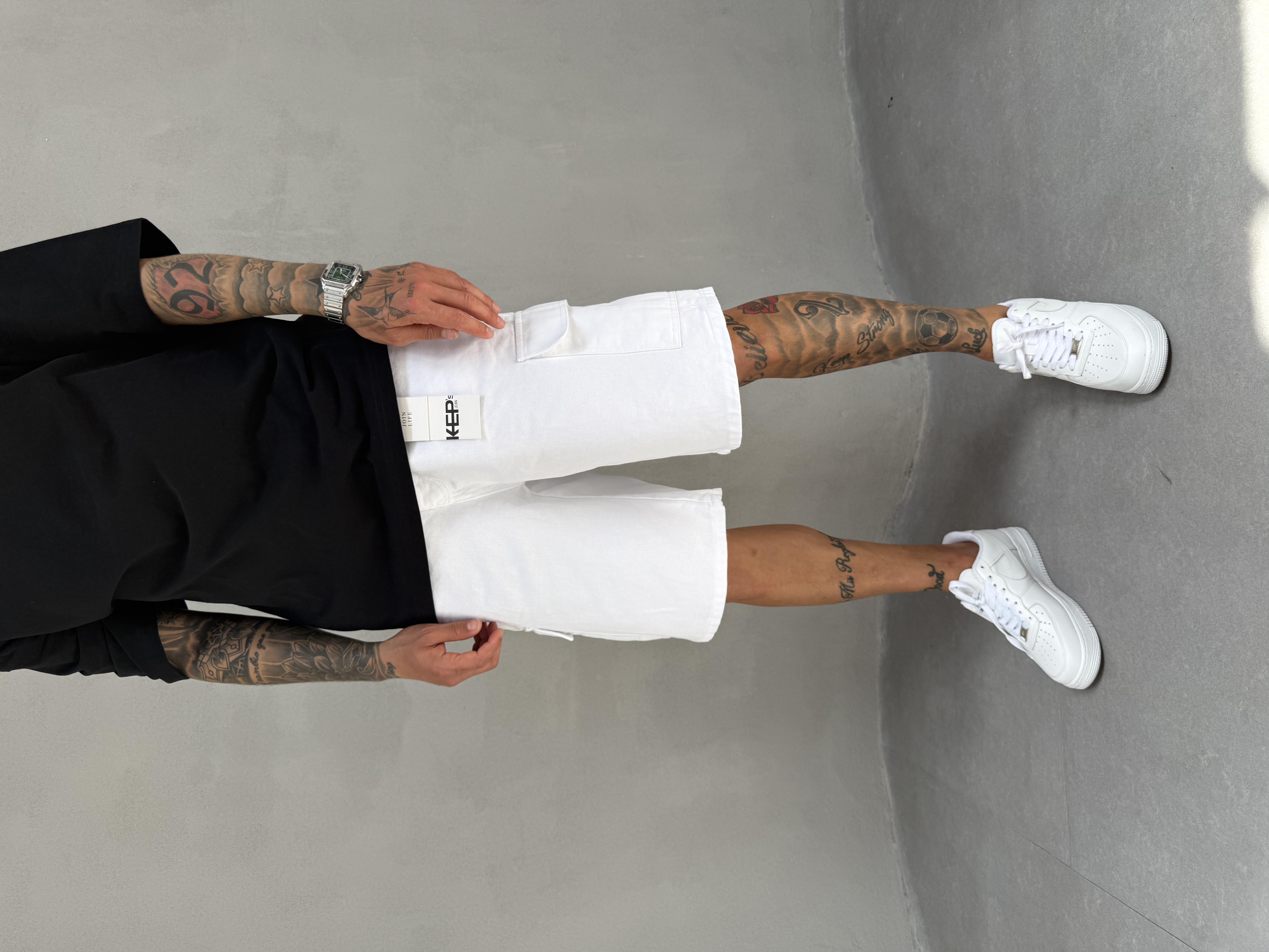 Yeşil Kargo Cep Şort