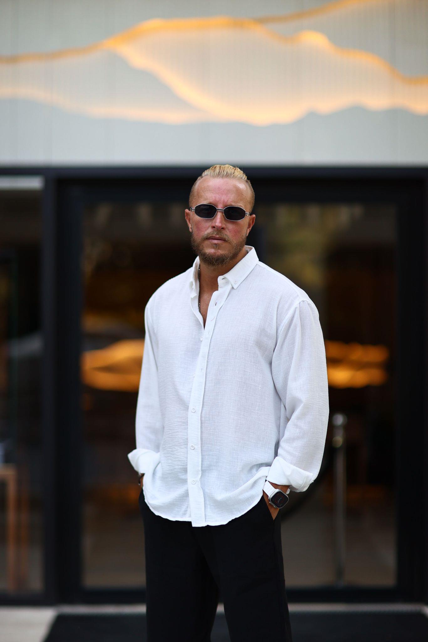 Beyaz Uzun Kol Gömlek