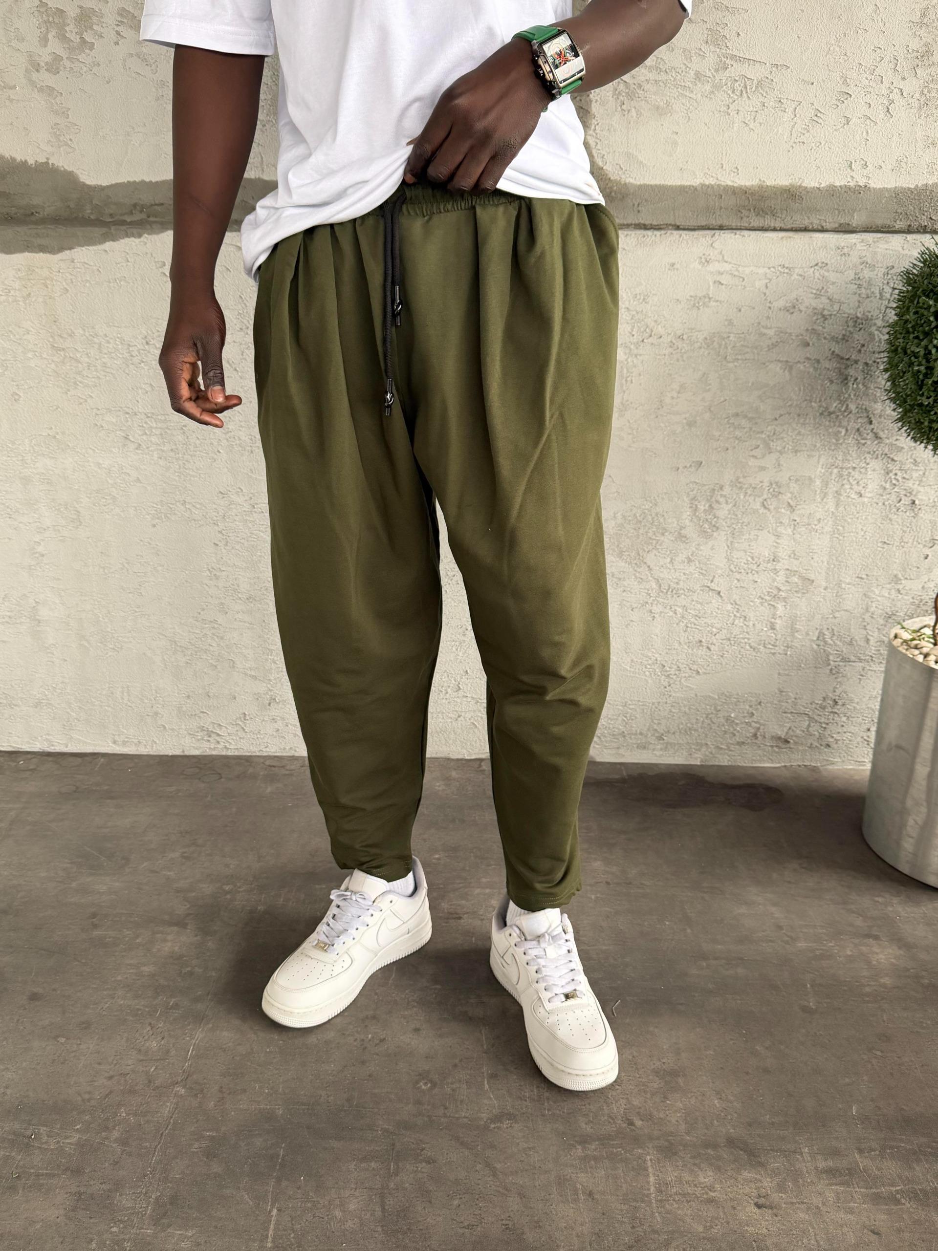 Haki Şalvar Eşofman