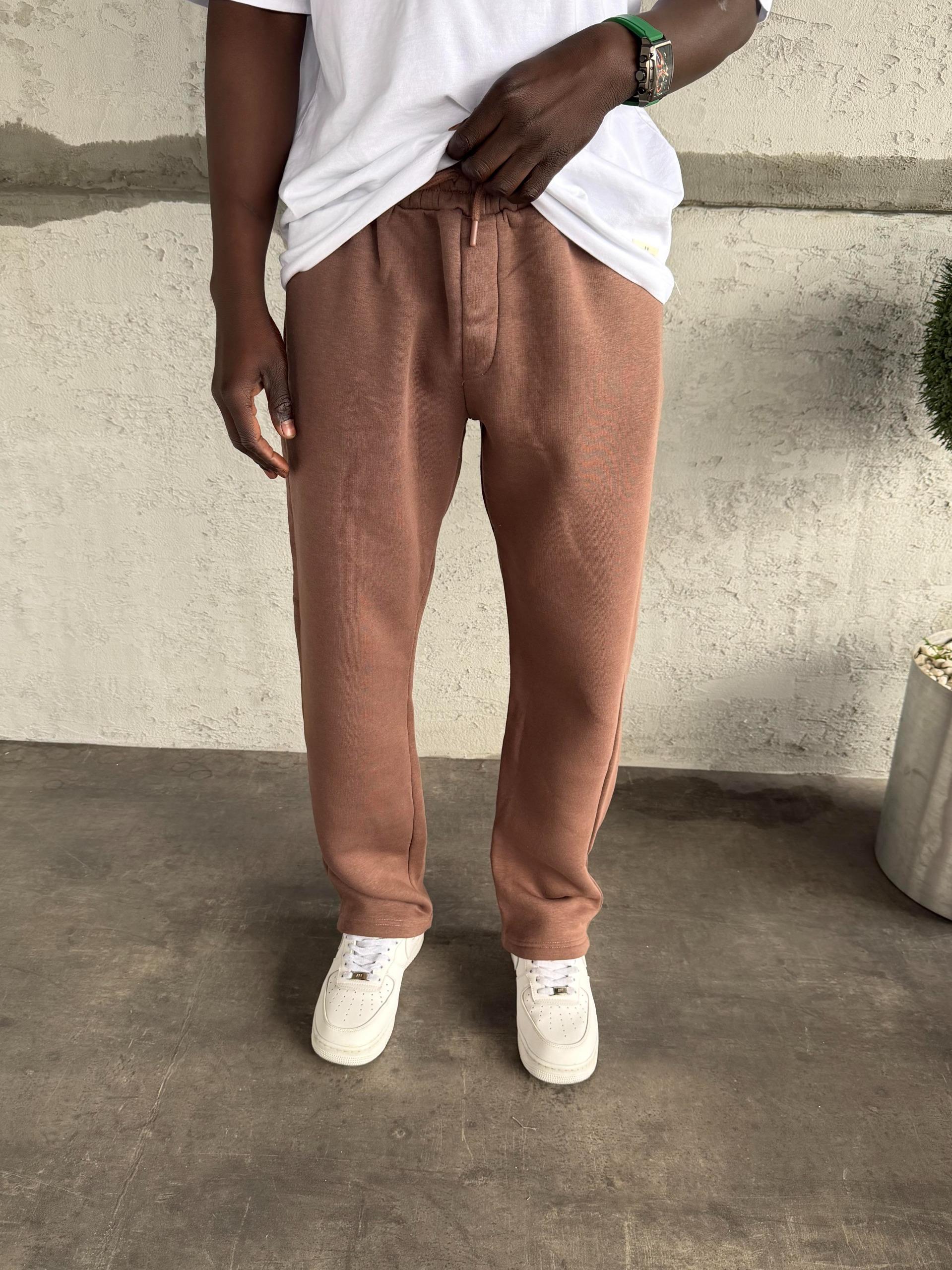 Kahverengi Baggy Eşofman