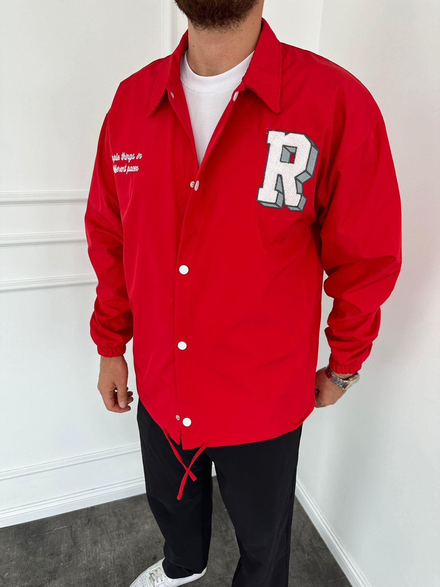 Kırmızı Kolej Ceket