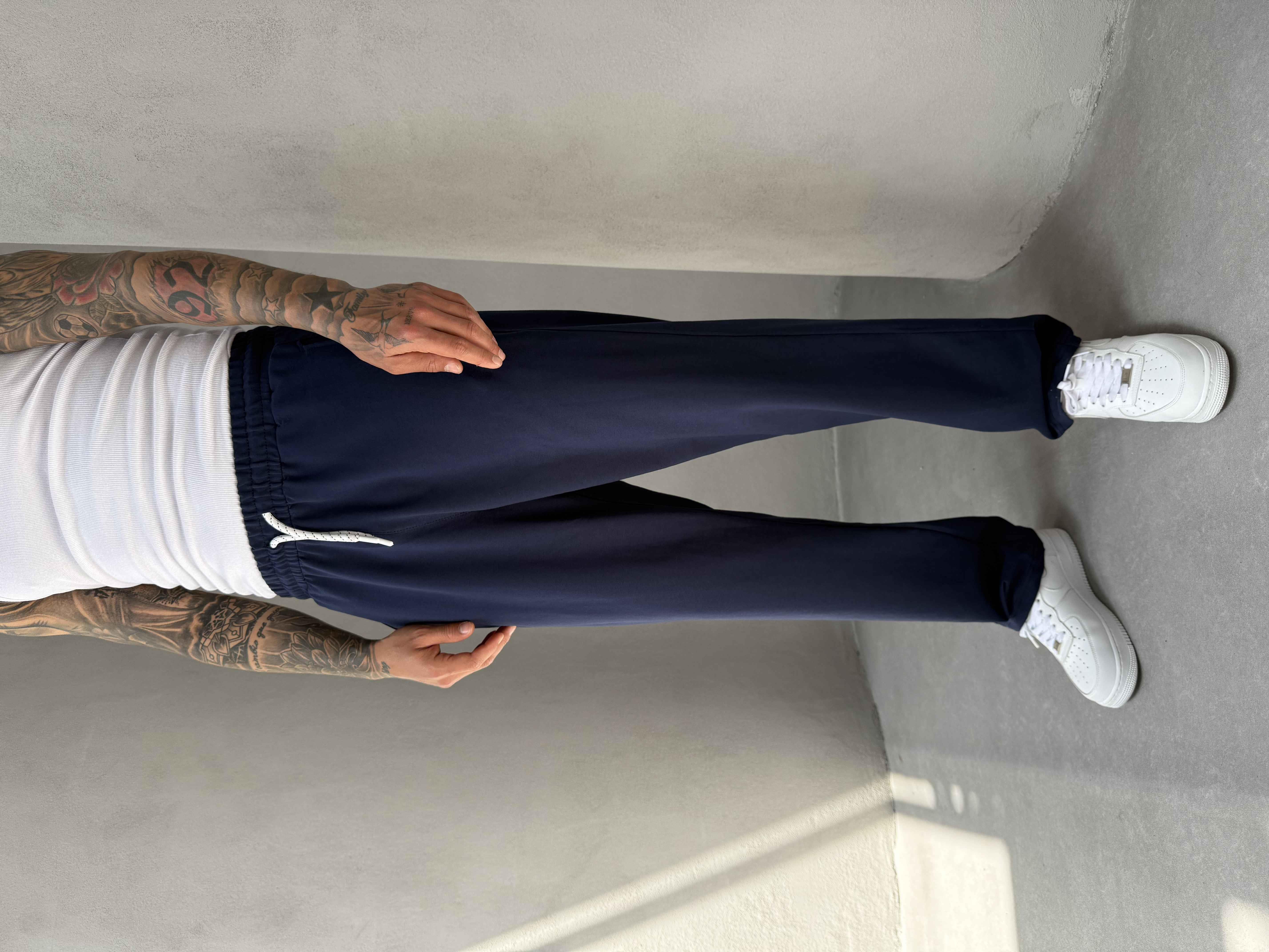 Lacivert Baggy Eşofman