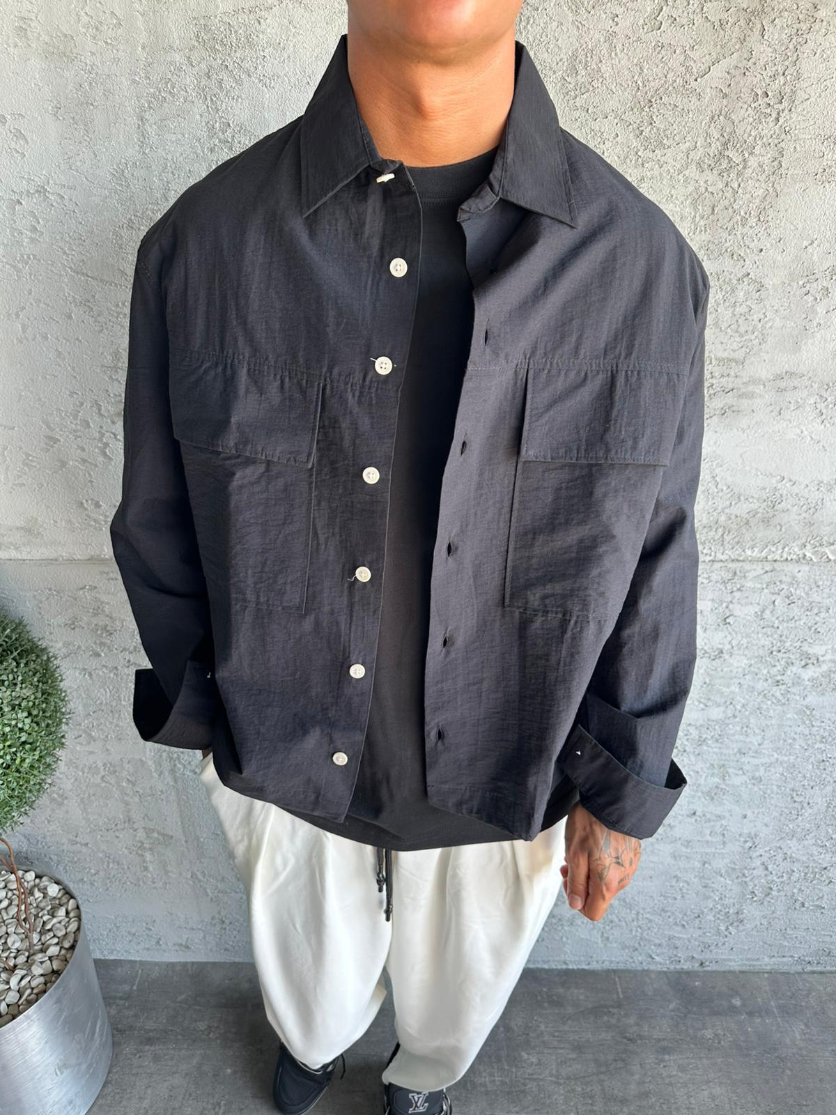 Siyah Baharlık Ceket