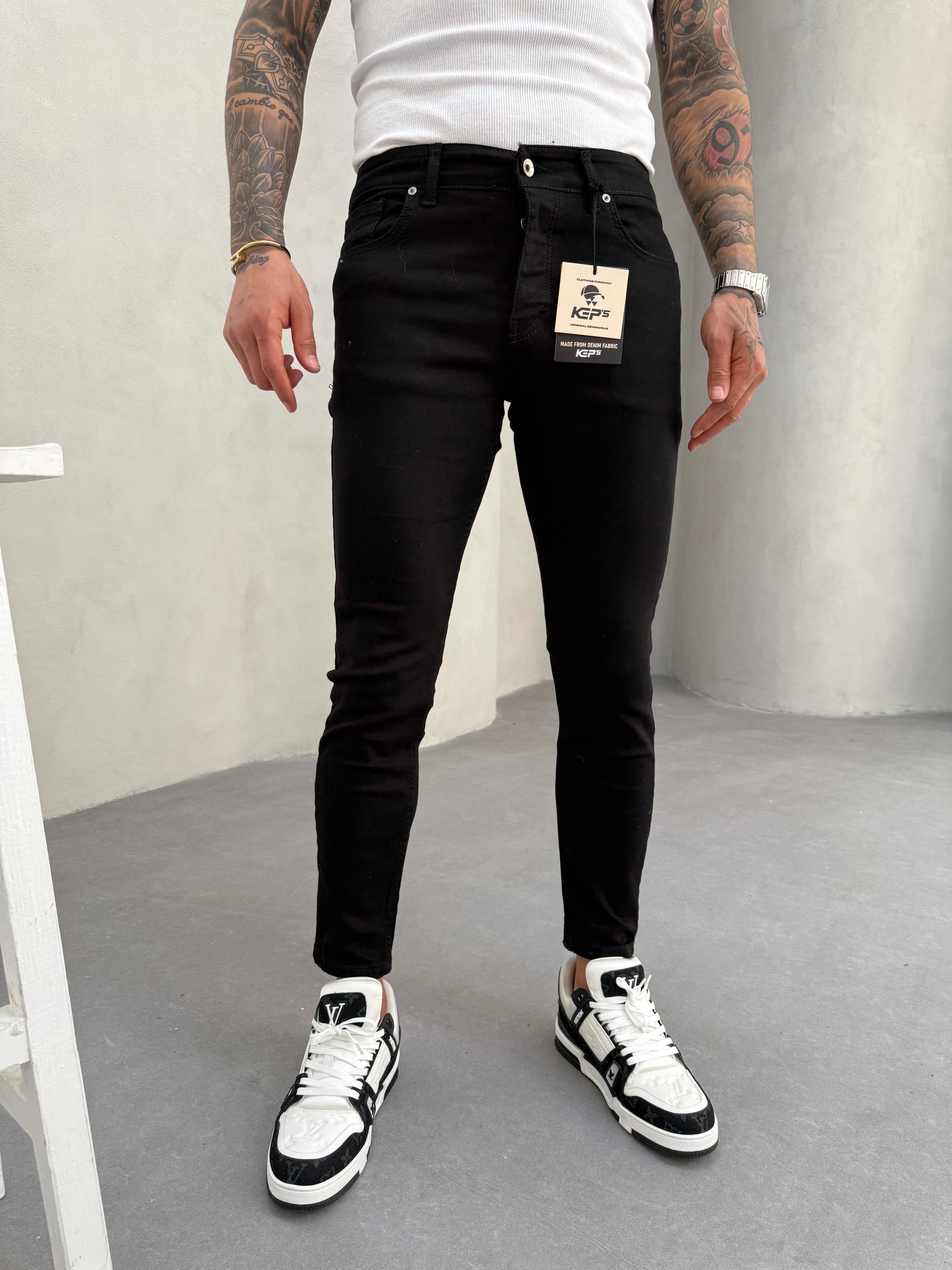Siyah Slimfit Jean