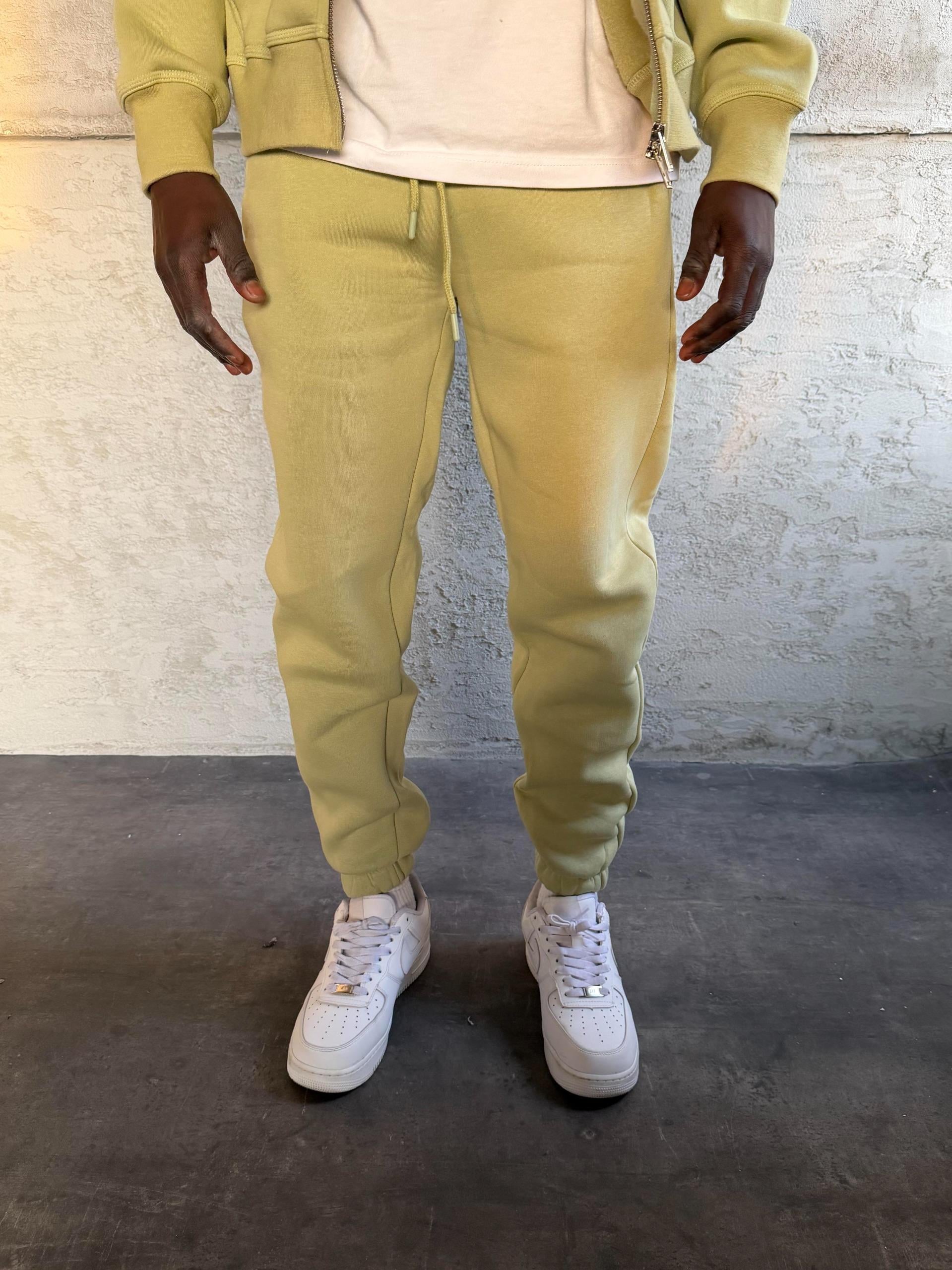 Yeşil Paça Lastik Eşofman