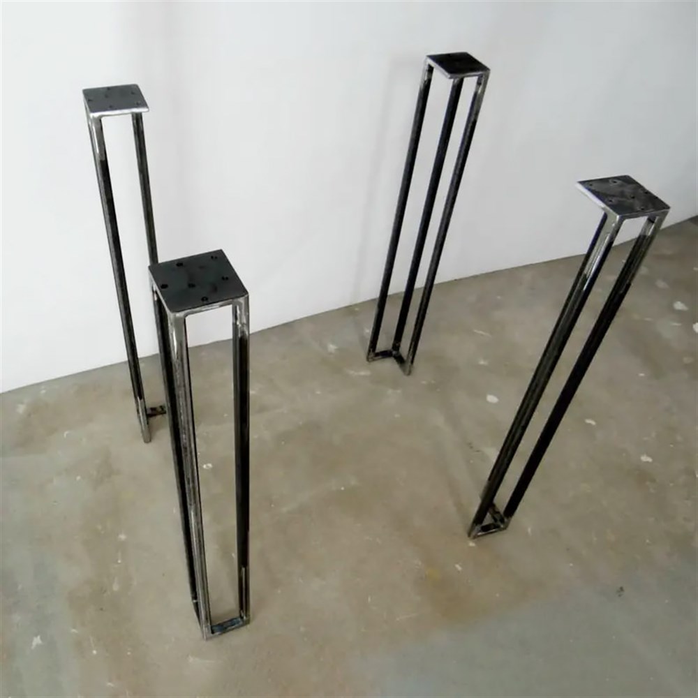 Metal Profil Ayak Çalışma Masası Ayağı Düz Masa Ayağı