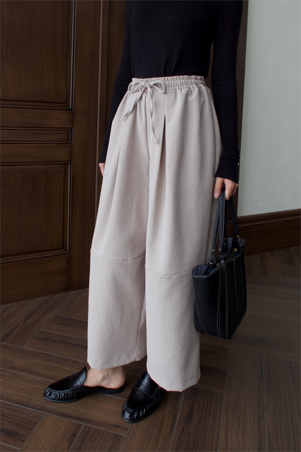 Gabardin Pantolon - BEJ