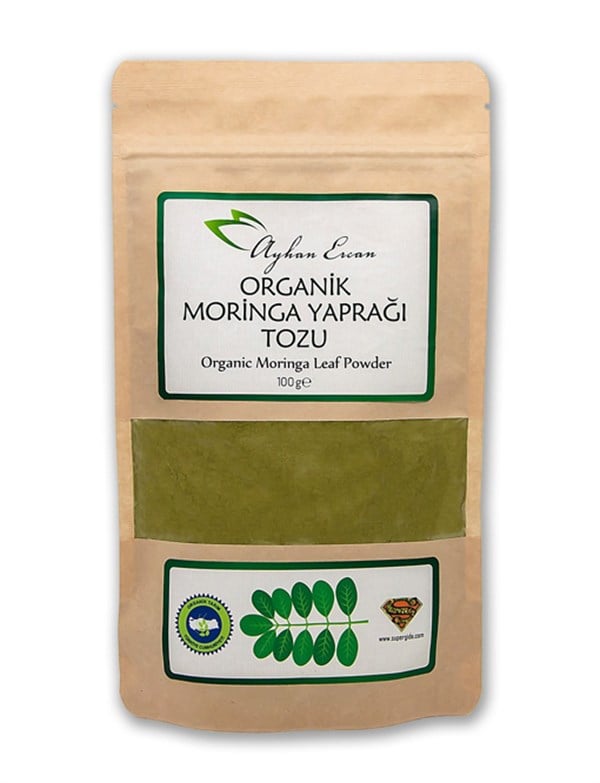 Ayhan Ercan Organik Moringa Yaprağı Tozu 100 gr