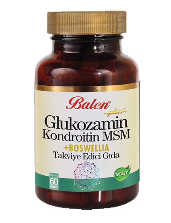 Balen Glukozamin Kondroitin Msm Boswelia 60 Tablet
