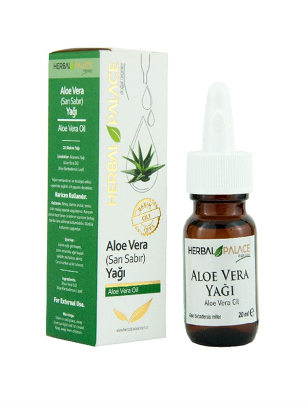 Herbal Palace Aloe Vera Yağı (Sarı Sabır) 20 ml