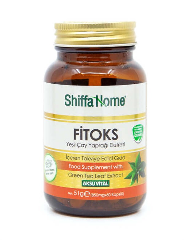 Shiffa Home Fitoks Yeşil Çay Yaprağı Ekstresi Kapsül
