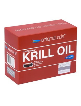 Aniqnaturals Superba Boost Krill Oil 60 Licaps (Krill Yağı) KUTU