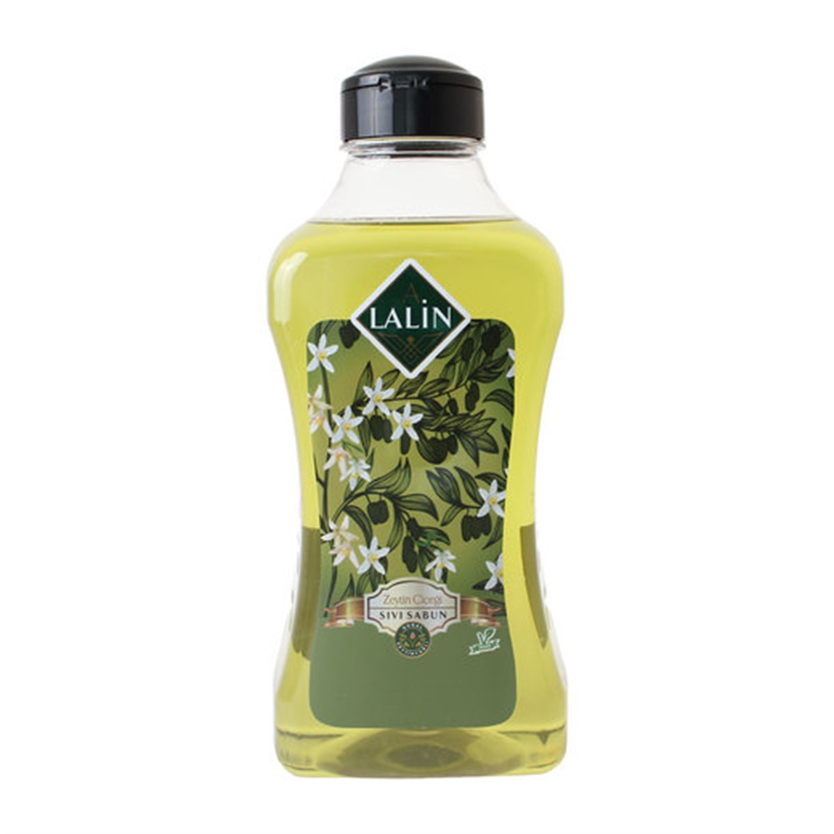 Lalin Doğal Zeytinyağlı Sıvı Sabun Zeytin Çiçeği 1500 ml Lalin