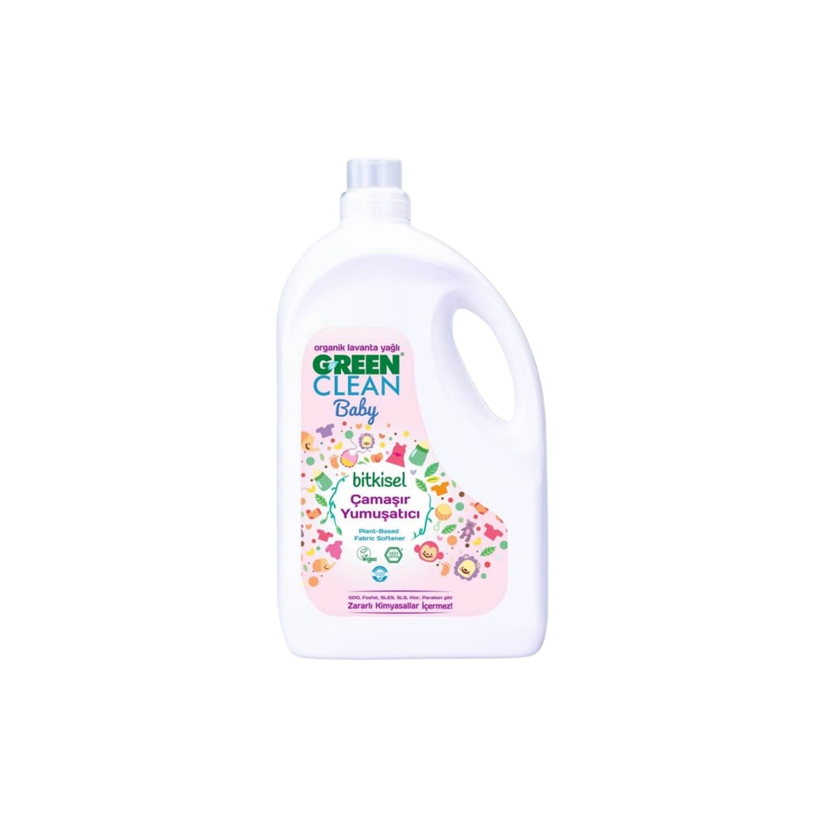 U Green Clean Baby Bitkisel Çamaşır Yumuşatıcı 2750 ml Lavanta U Green Clean
