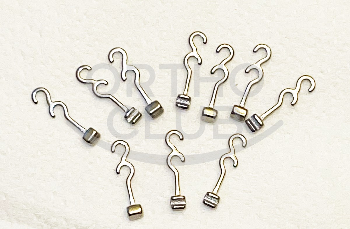 Long Curved Crimpable Hook 7 mm