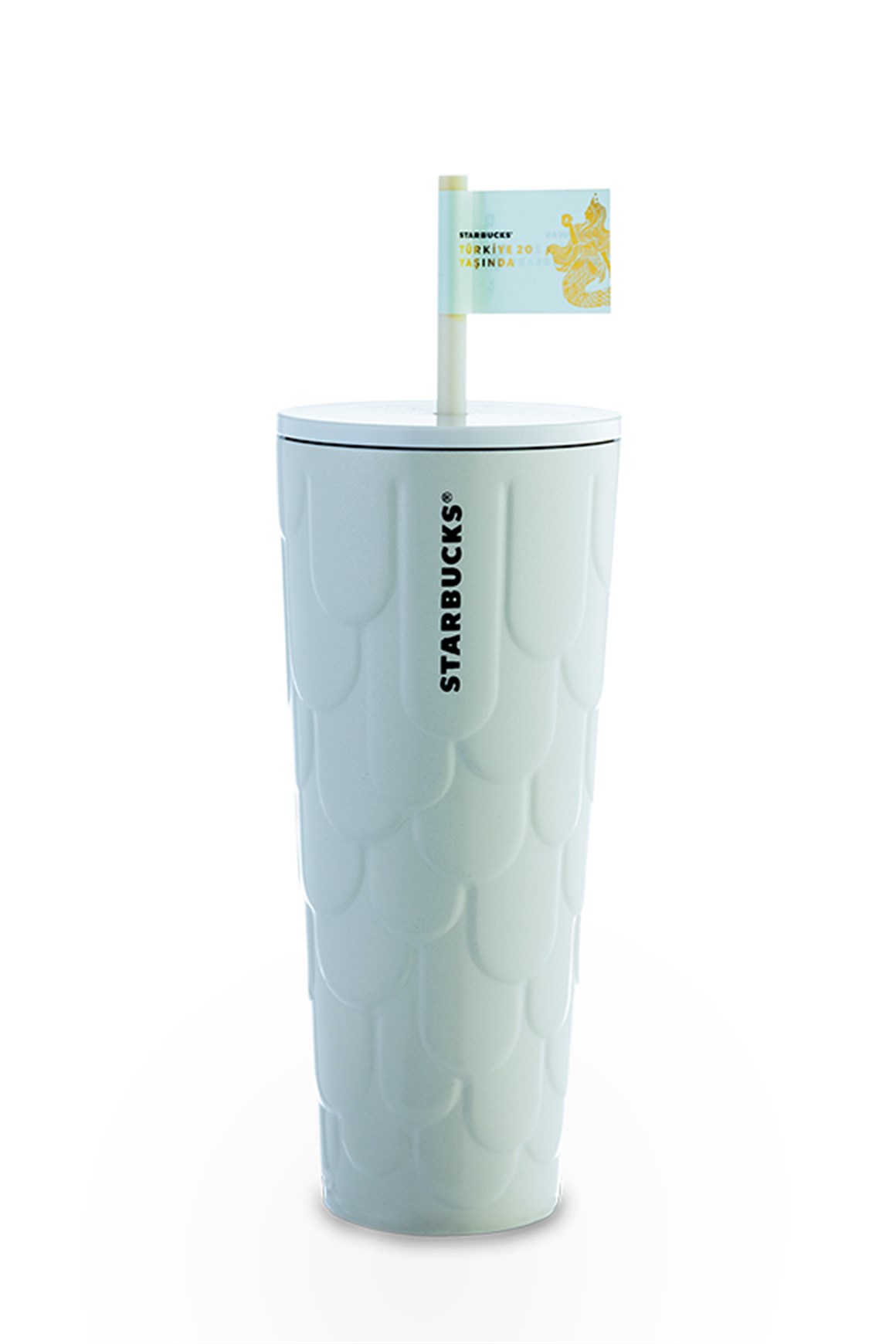 Starbucks® Paslanmaz Çelik Soğuk Içecek Bardağı - Beyaz - 710 ml - 11148302 