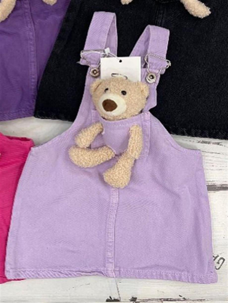 İPEK KİDS LİLA  AYICIKLI SALOPET
