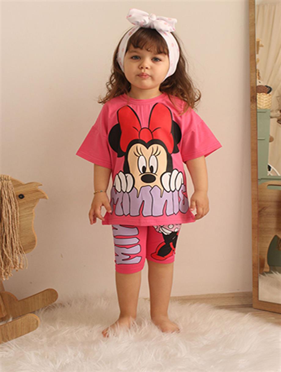 İPEK KİDS MİNNİE PEMBE TAKIM