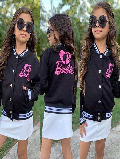 İPEKKİDS BARBİE KOLEJ CEKET SİYAH