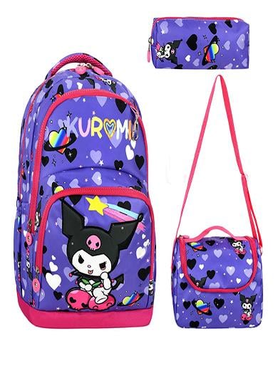 İPEKKİDS KUROMİ 3LÜ İLKOKUL ÇANTASI