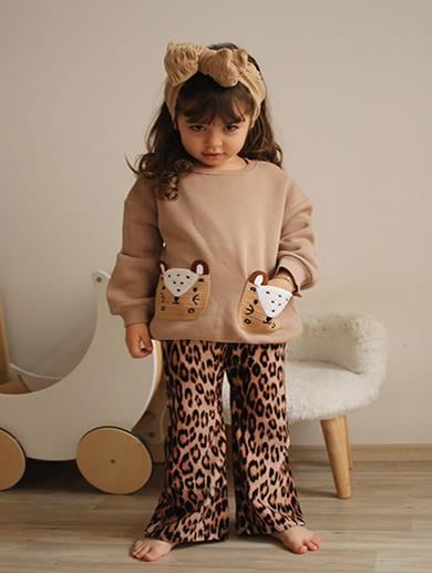 İPEKKİDS LEOPAR 3 İPLİK TAKIM