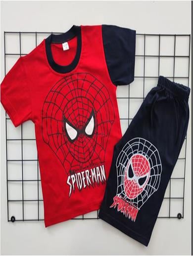 İPEKKİDS SPİDER MAN ŞORTLU TAKIM