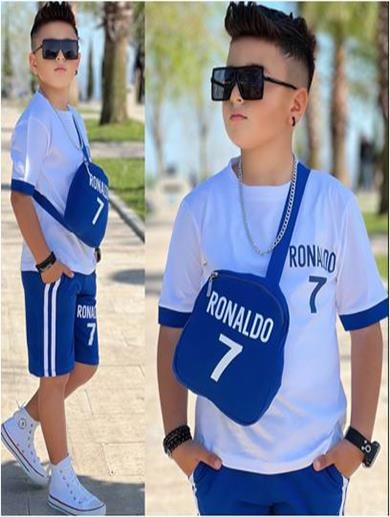 ÖN SİPARİŞ İPEKKİDS ERKEK ÇOCUK RONALDO ŞORTLU TAKIMI