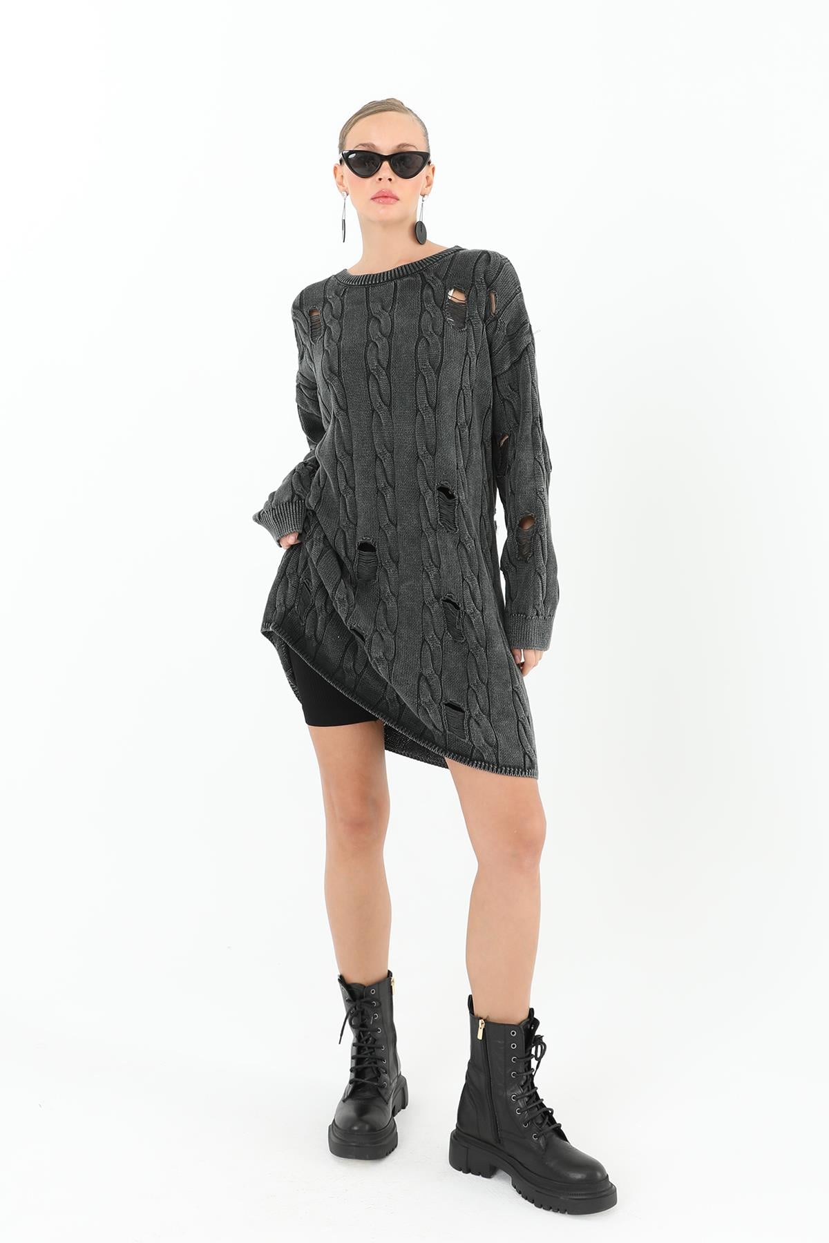 Triko Tunik  - 32036TUN - ANTRACITE