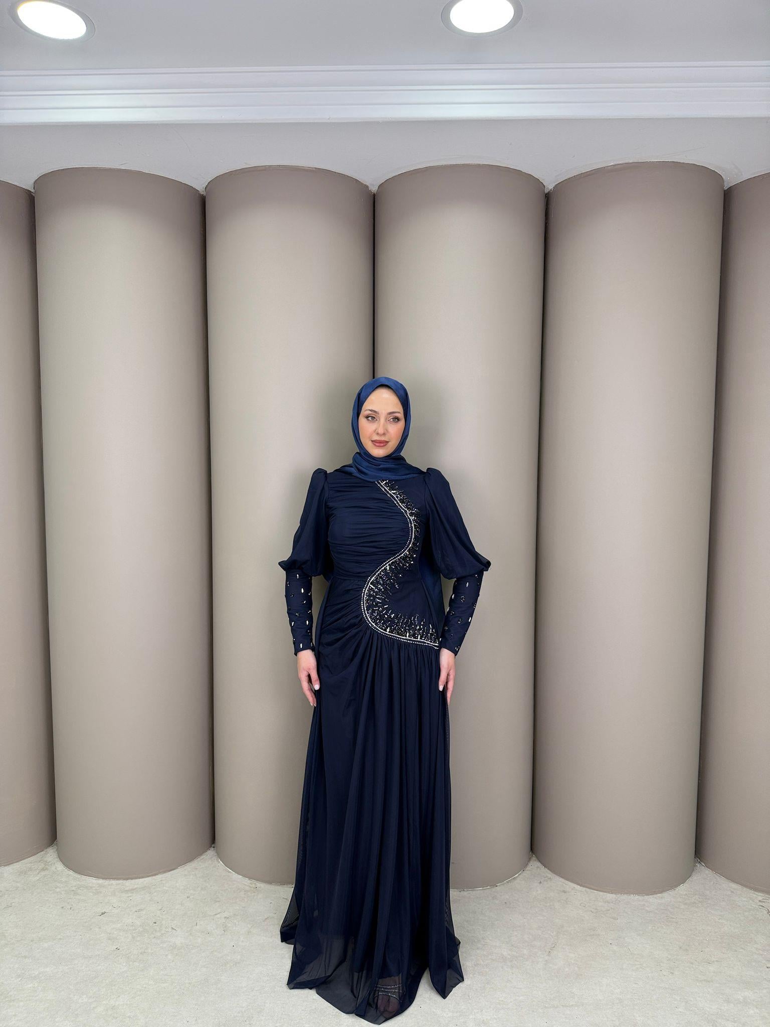 Abiye
Beren Abiye Lacivert