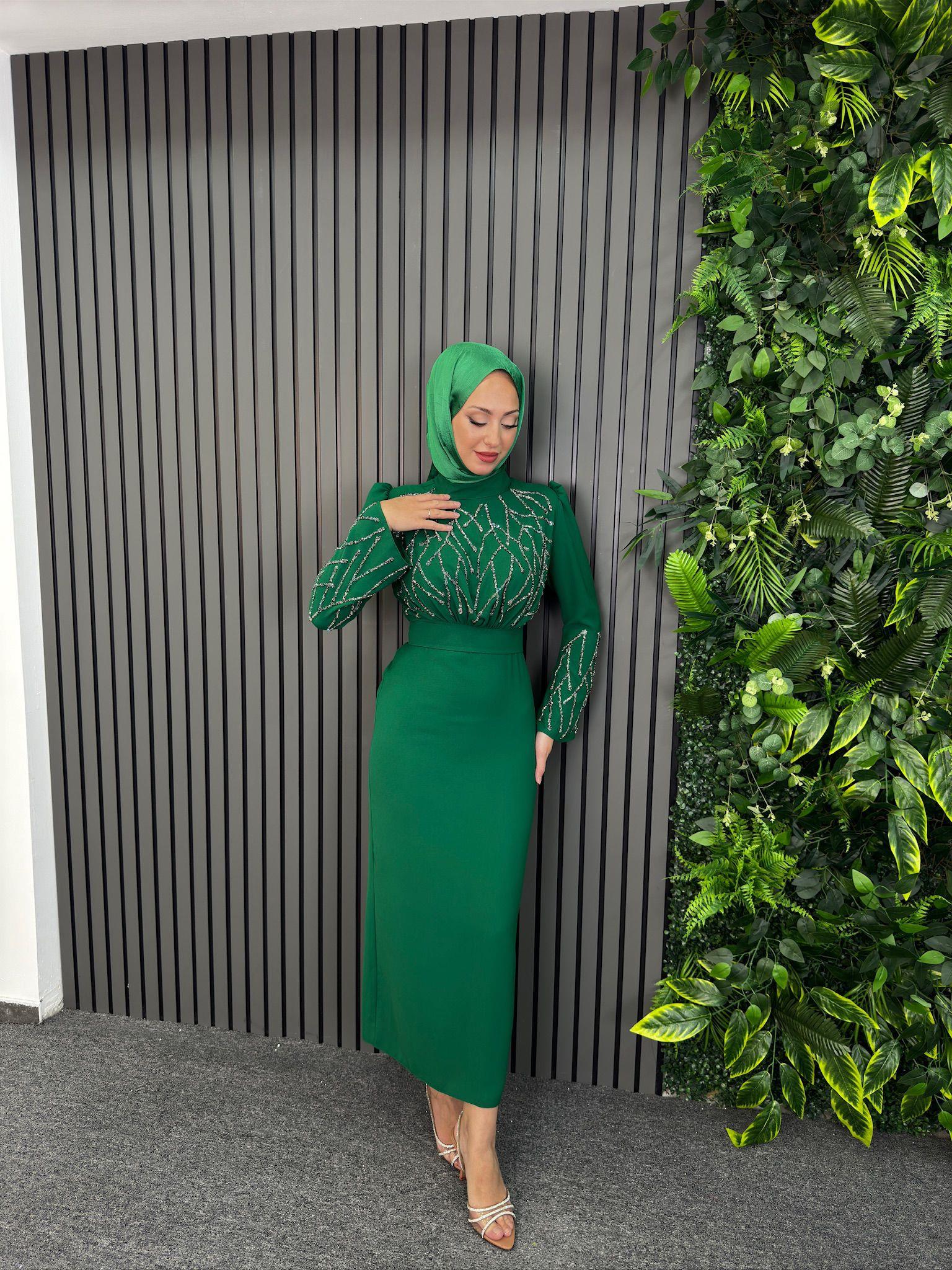 Abiye
Çalıkuşu Zümrüt Yeşili