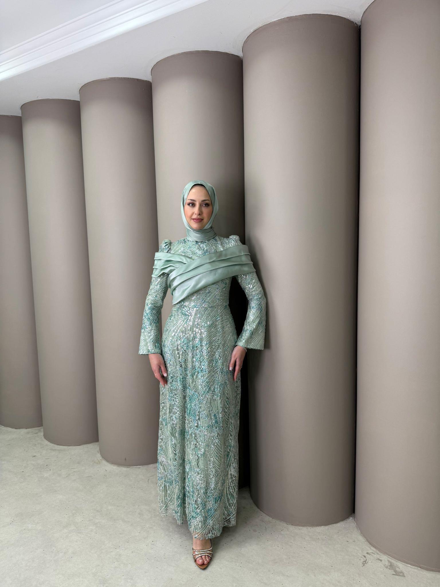 Abiye
Diva Abiye Mint Yeşil