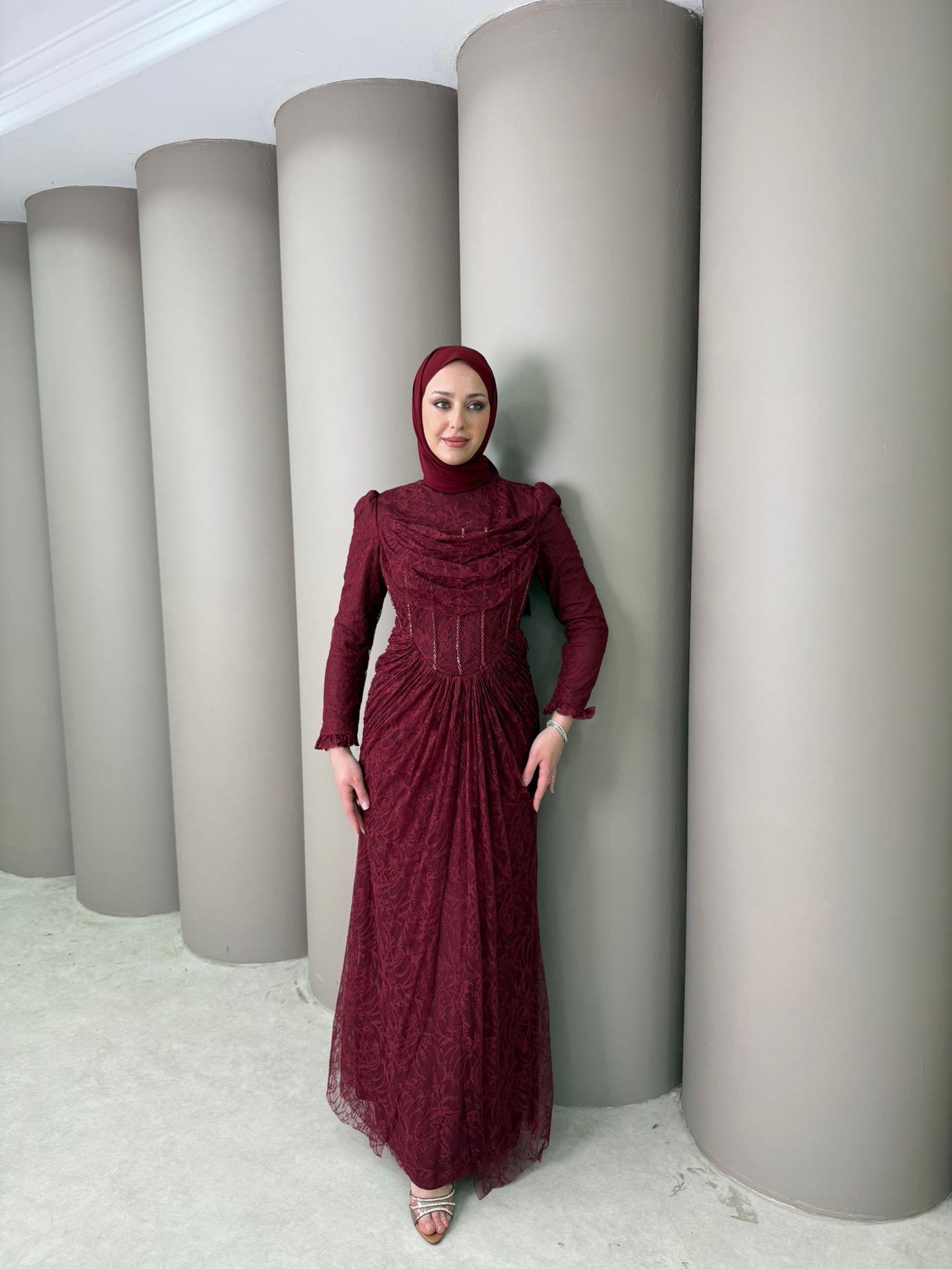 Abiye
Fly Abiye Bordo