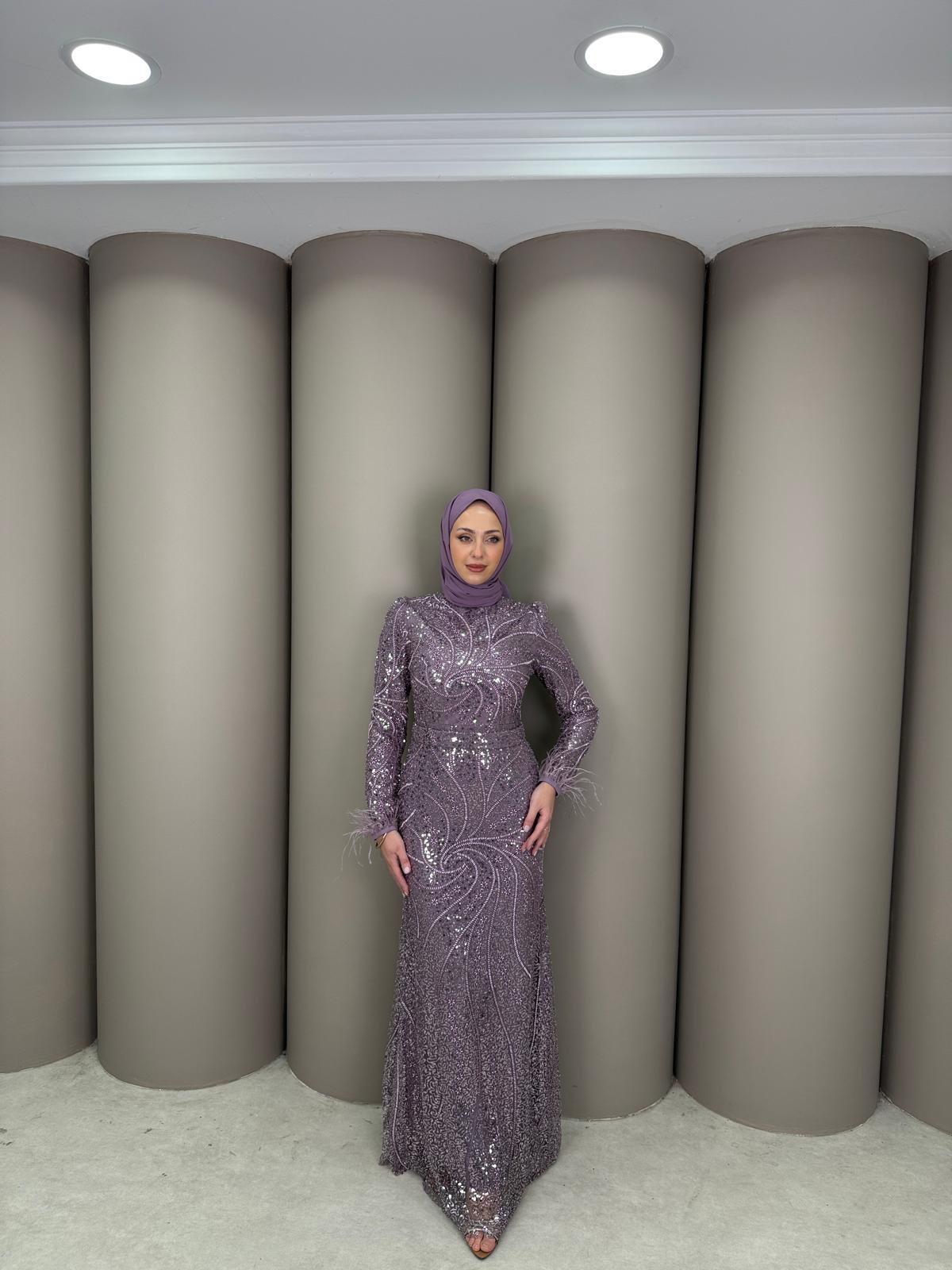 Abiye
Güneş Abiye Lila