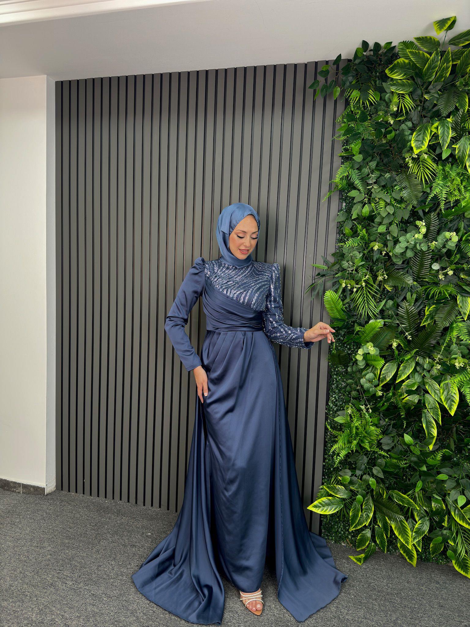 Abiye
İdil Abiye İndigo