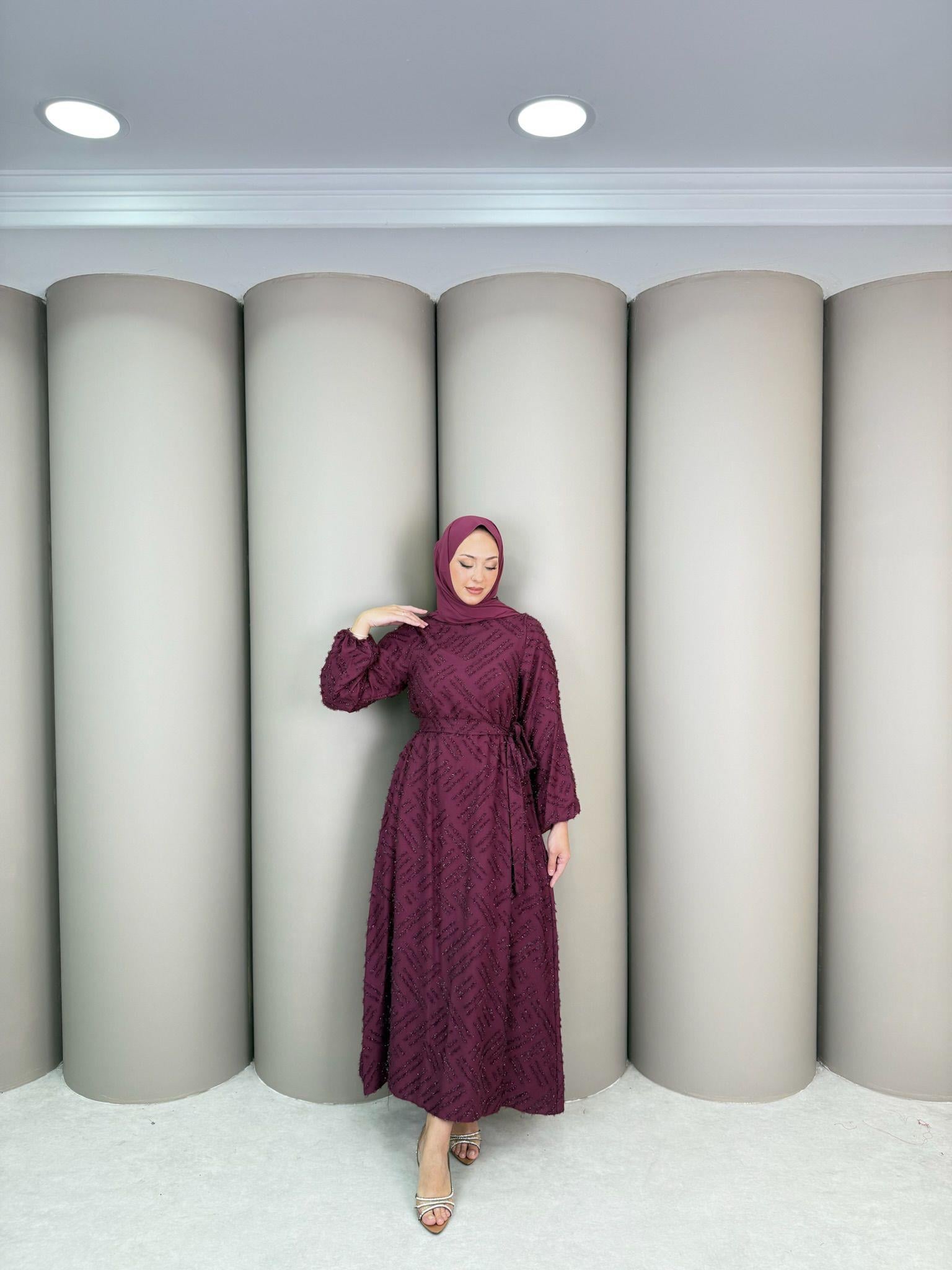 Abiye
Leyla Abiye Bordo