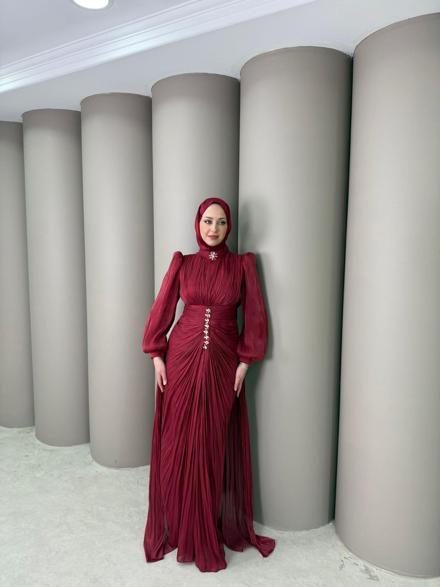 Abiye
Maya Abiye Bordo 