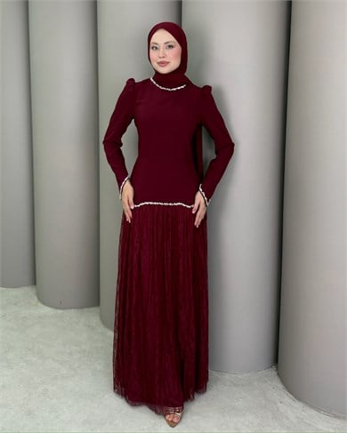 Abiye
Beyza Abiye Bordo 