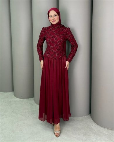 Abiye
Narin Abiye Bordo 